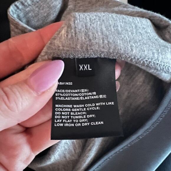 LAFAYETTE 148 NEW YORK Jacket Blue Gray Cotton Blend Stretch Zip Size XXL - Picture 7 of 9